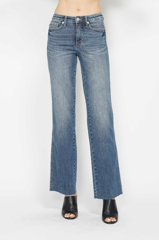 Judy Blue Full Size Tummy Control Straight Jeans - online only