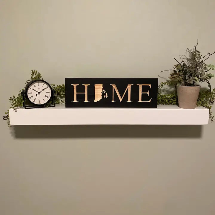 Rhode Island Home Sign (small)